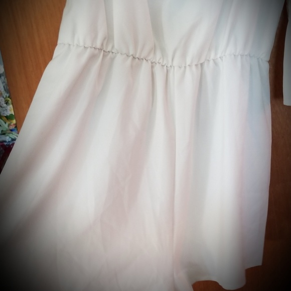 White Romper - Picture 3 of 4